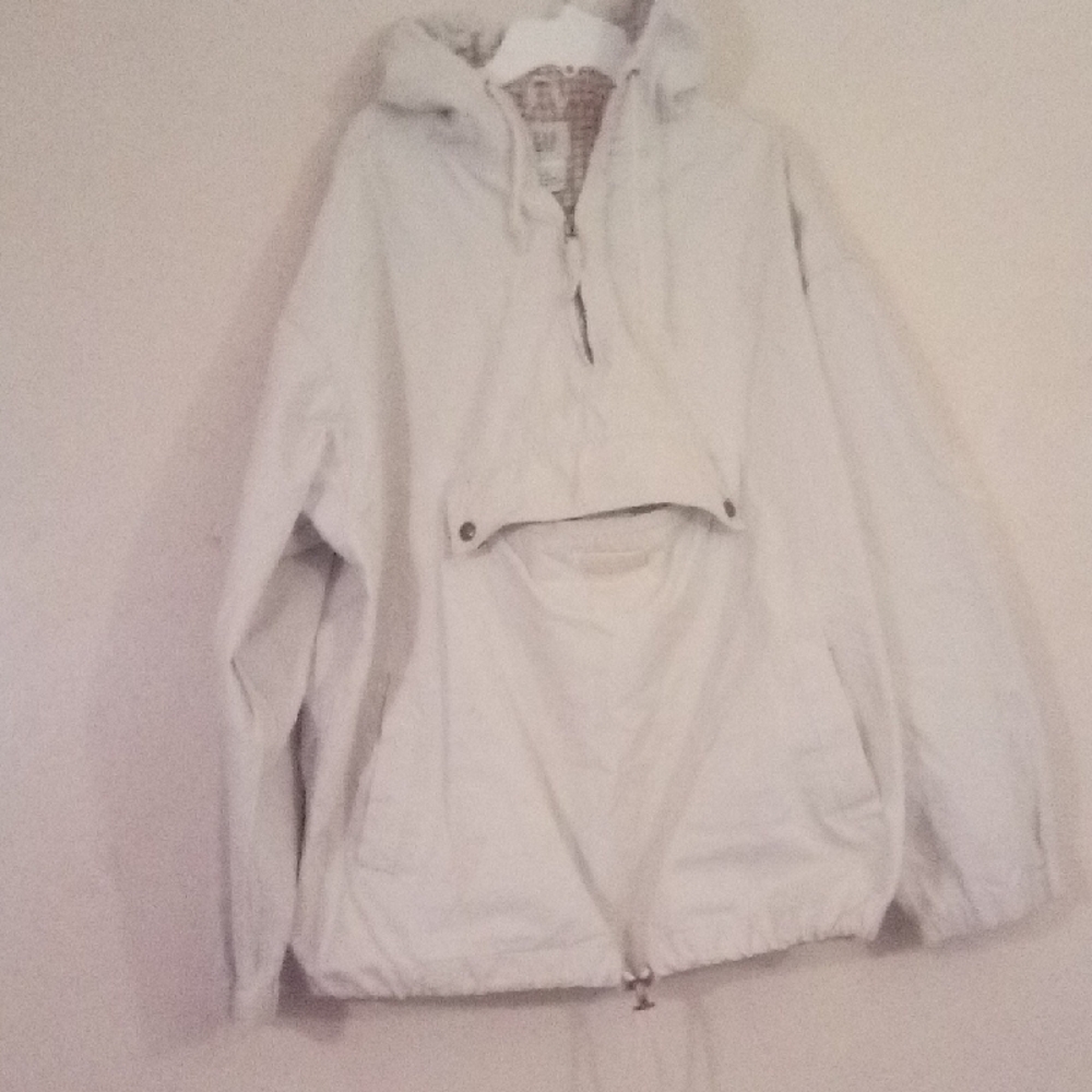 GAP_Mens Light/Hooded Khaki Jacket